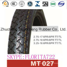 Moto pneu moto pneu moto pneu Tubeless (3.25-16)